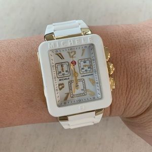 Michele Park Jelly Bean Silicone Watch